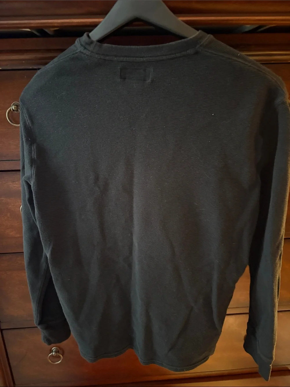 Polo by Ralph Lauren Black Long Sleeve Tee with Red Pony Logo
